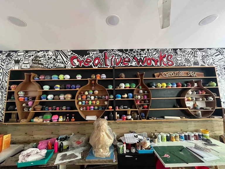 Pottery room