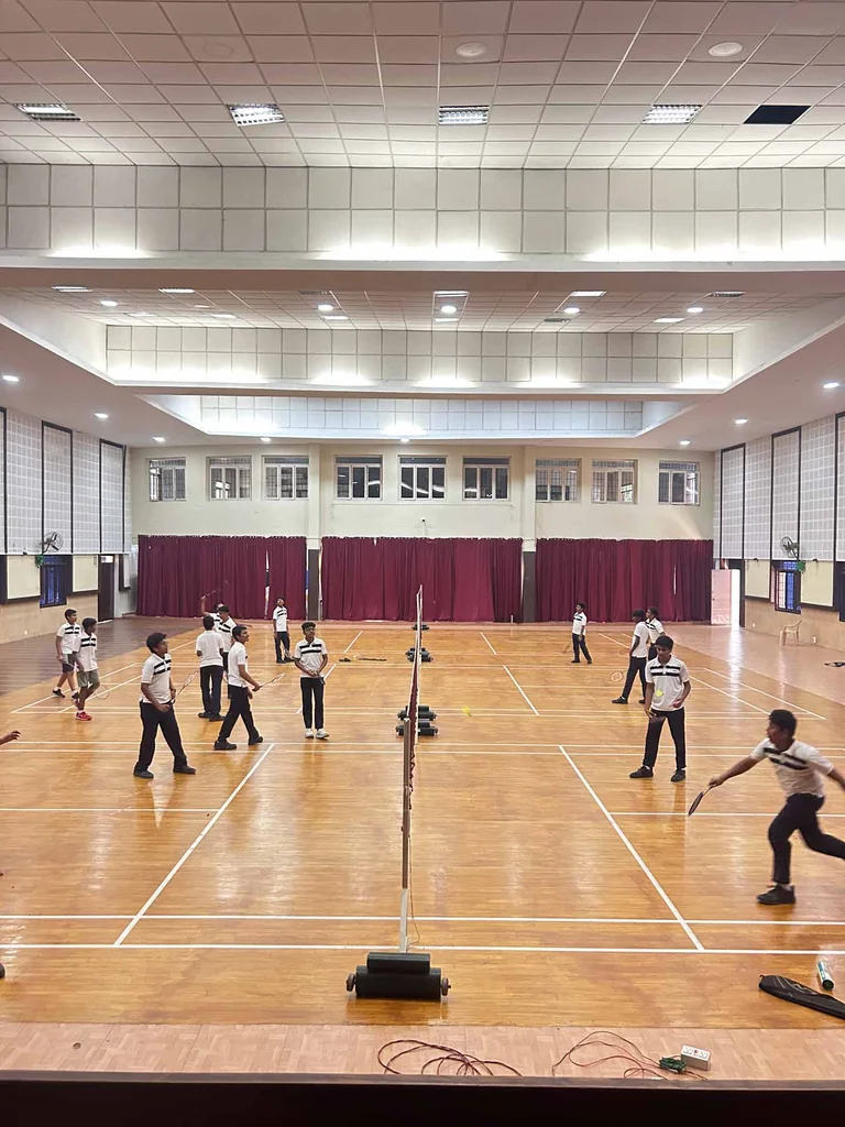 Badminton court